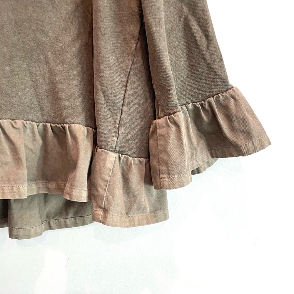 Wrap London Zip Front Ruffle Hem Jacket - Picture 13 of 13
